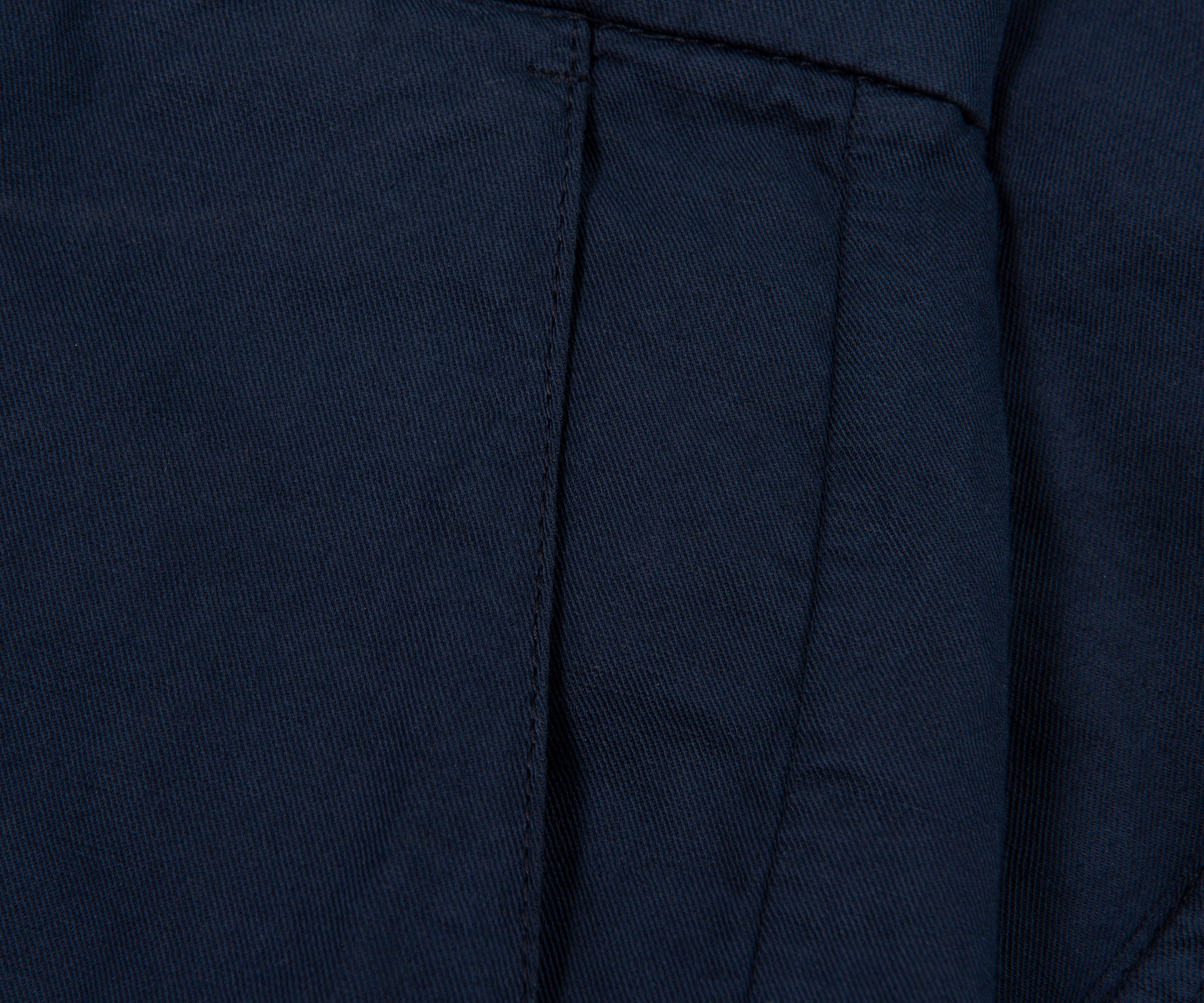 Paul & Shark Navy Cargo Bermuda Linen/Cotton Shorts