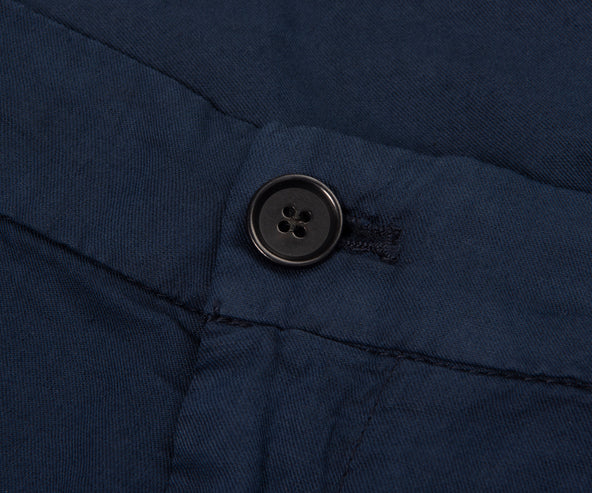 Paul & Shark Navy Cargo Bermuda Linen/Cotton Shorts