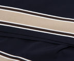 Boss Navy Resort Tape Trim Swim Shorts