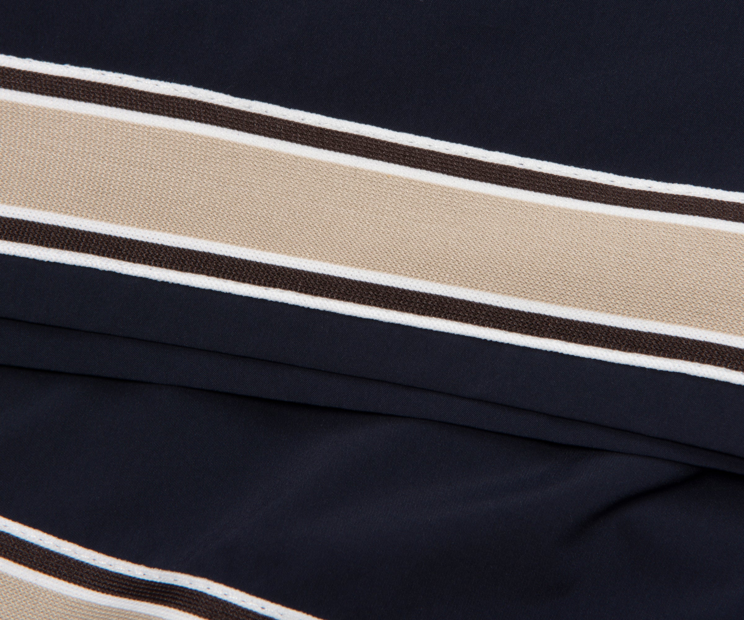 Boss Navy Resort Tape Trim Swim Shorts