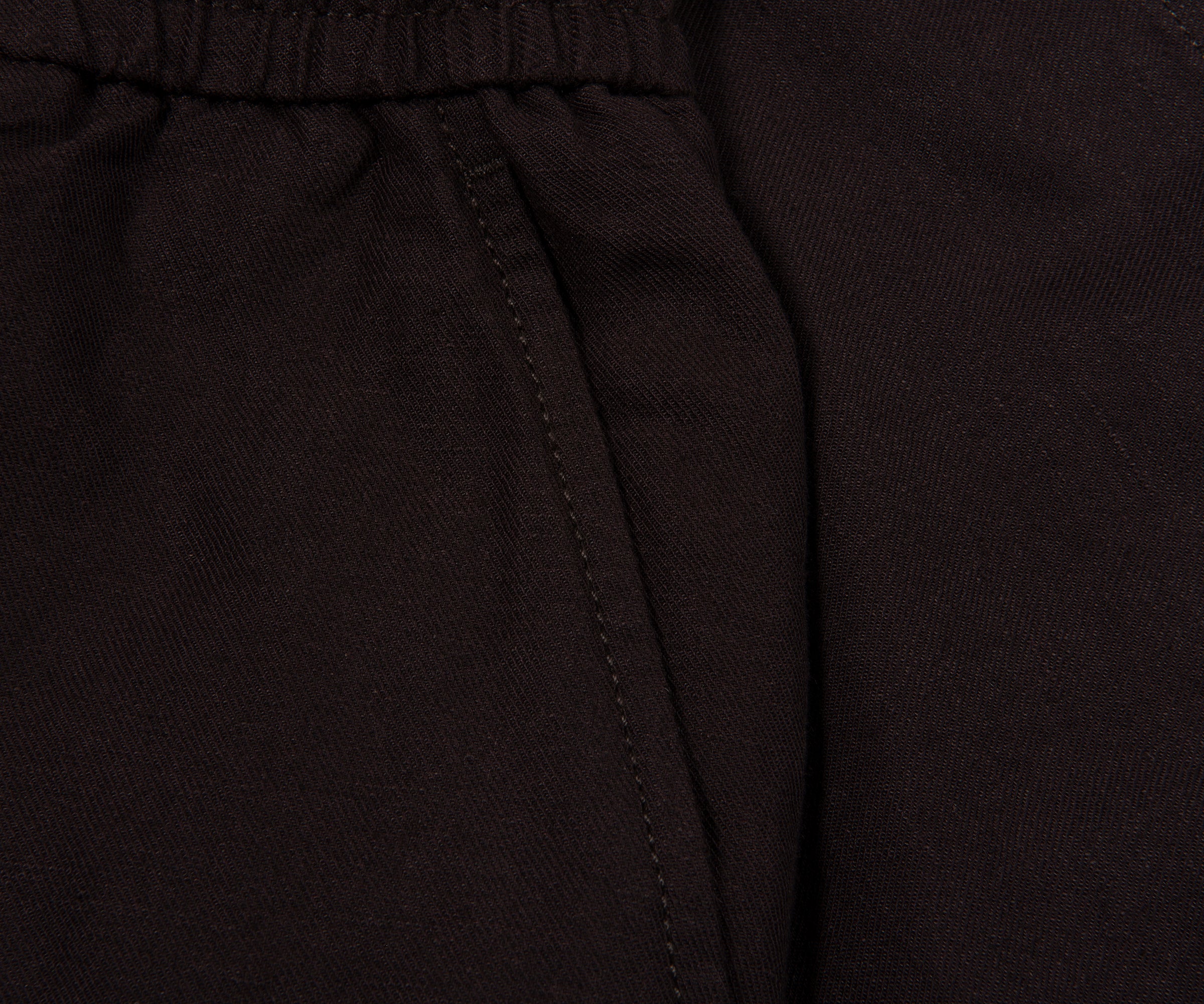 Lacoste Brown Regular Fit Twill Linen Shorts