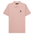 Belstaff short-sleeved polo in Dusk Pink