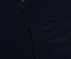 Boss H Nolano Navy Knitted SS Polo