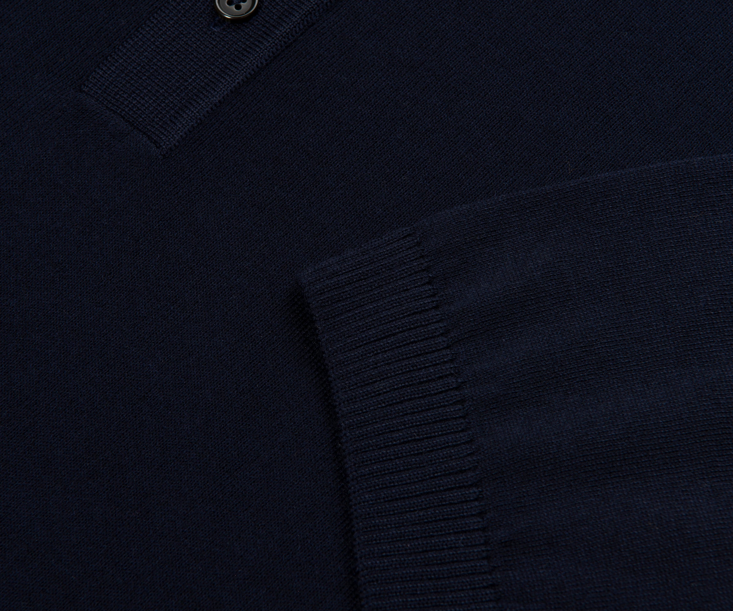 Boss H Nolano Navy Knitted SS Polo