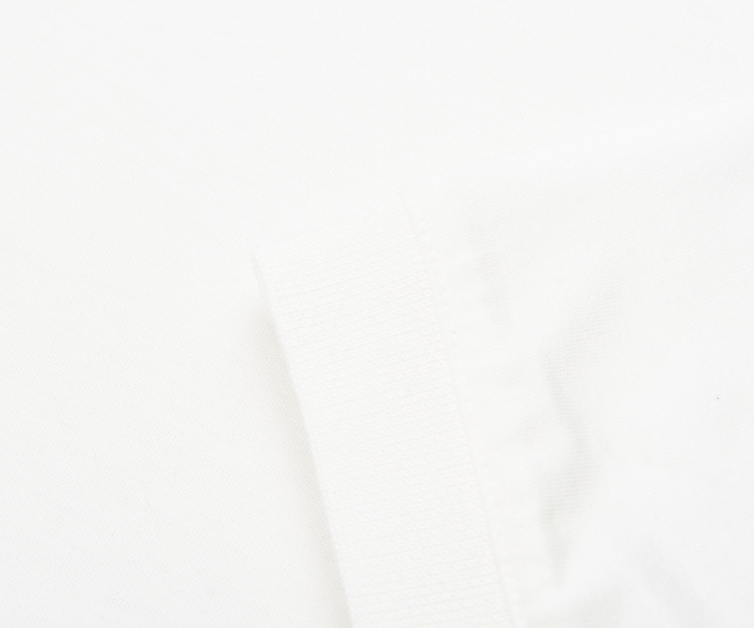 Armani White Travel Essential Zip Polo