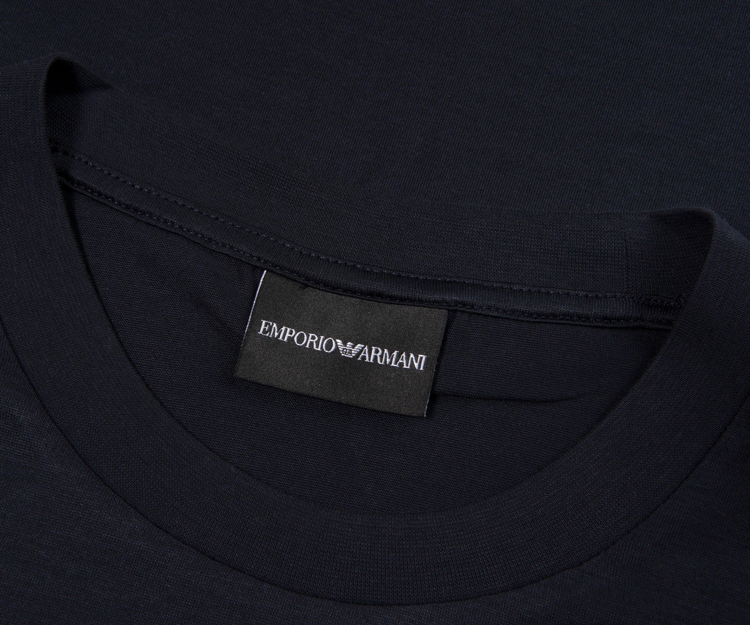 Armani Navy Travel Essentials T-Shirt