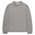 Norse Projects Grey Sylane Relaxed Light Pile Jersey Polo