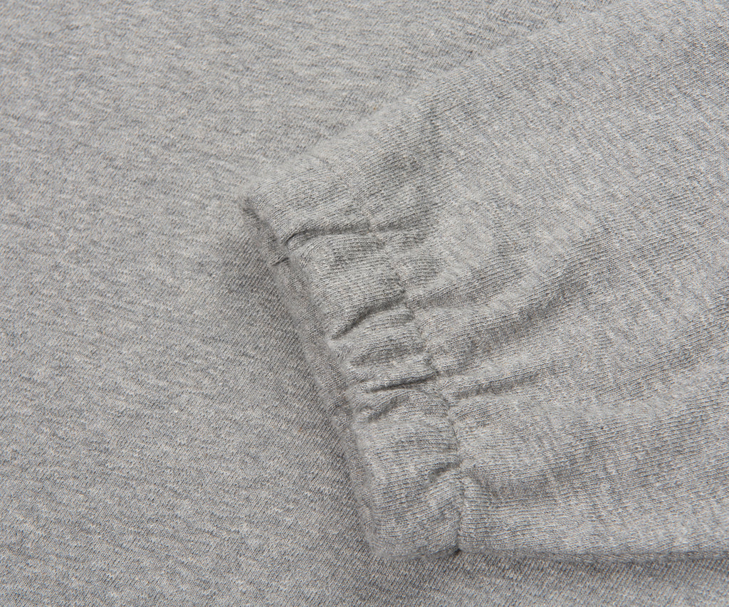 Norse Projects Grey Sylane Relaxed Light Pile Jersey Polo