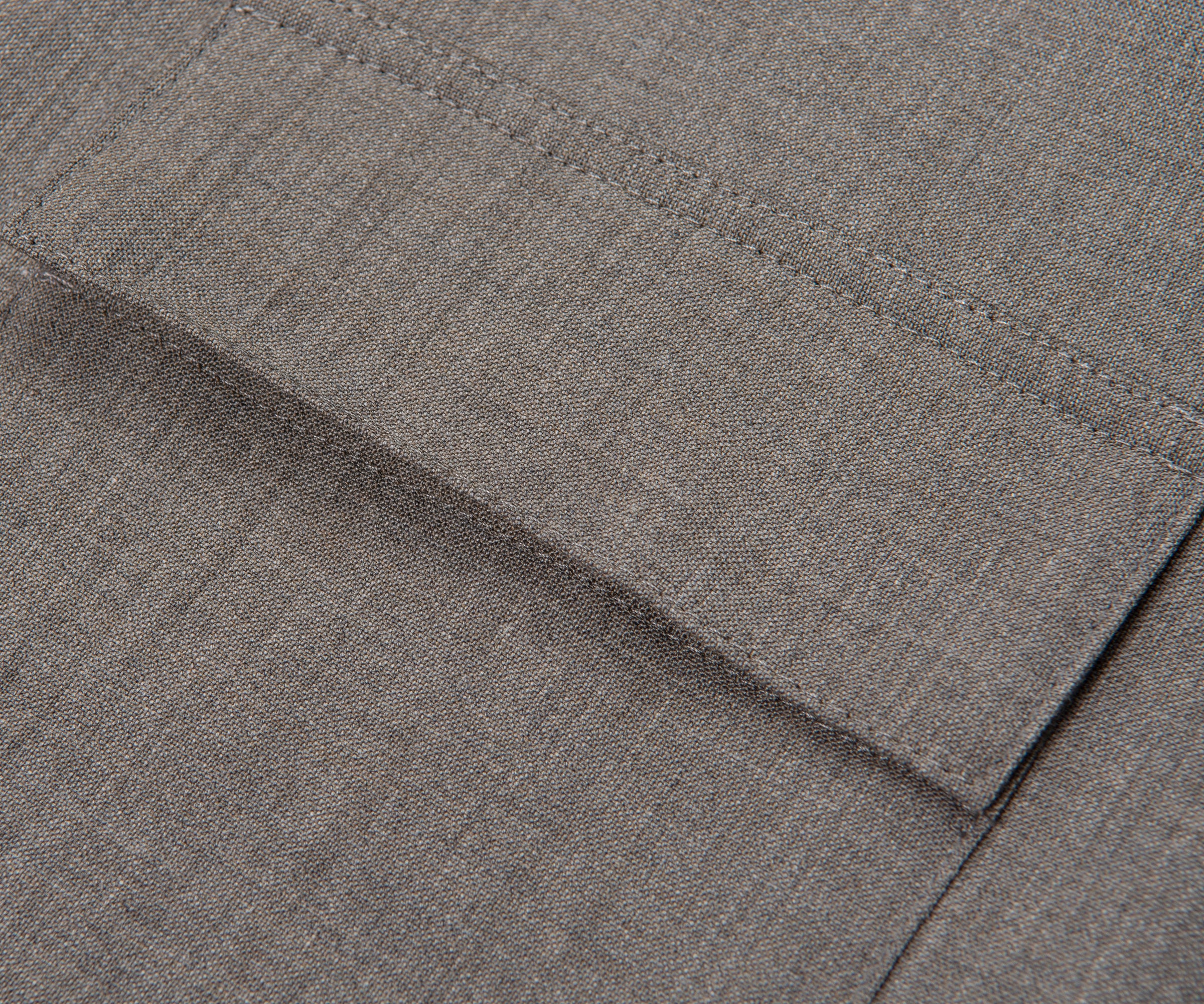 Herno Taupe Double Chest Pocket Shirt