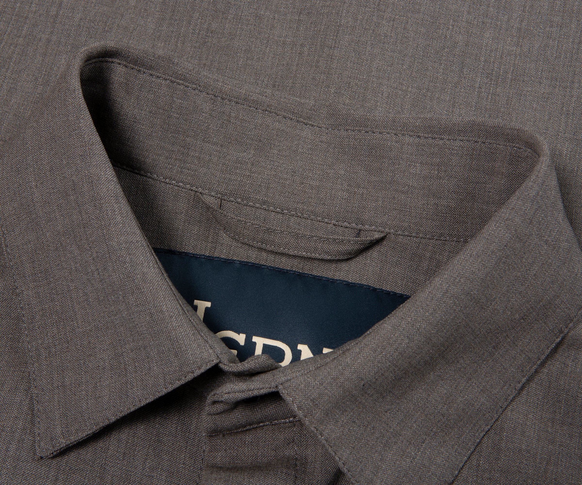 Herno Taupe Double Chest Pocket Shirt