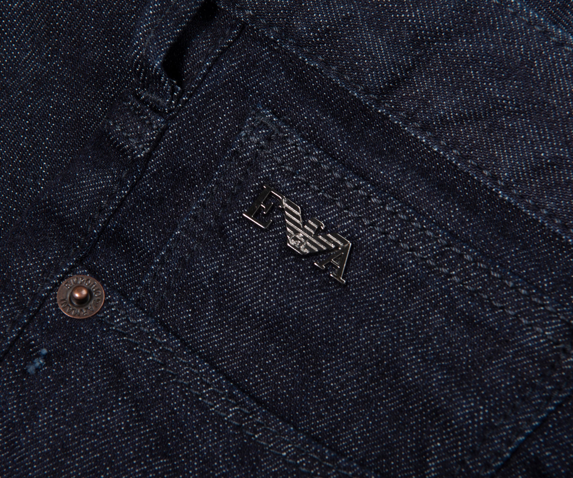 Emporio Armani Dark Indigo J06 Slim Fit Jeans