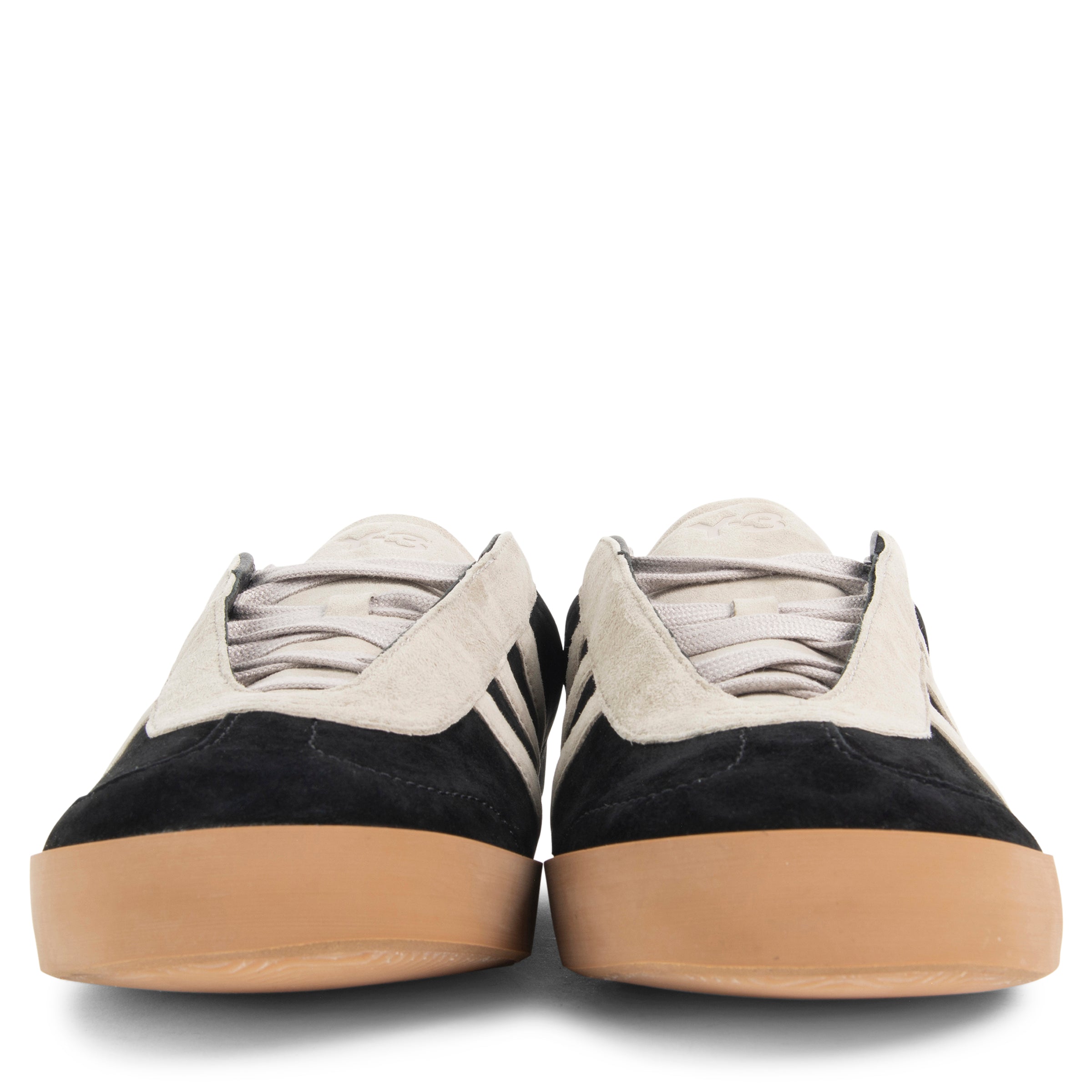 Y-3 Brown/Black Gazelle Trainers
