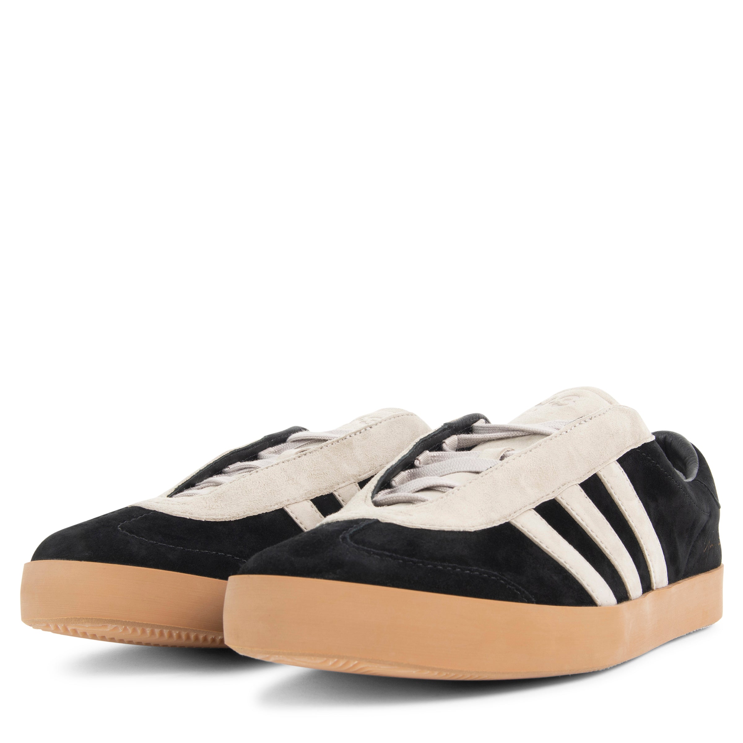 Y-3 Brown/Black Gazelle Trainers