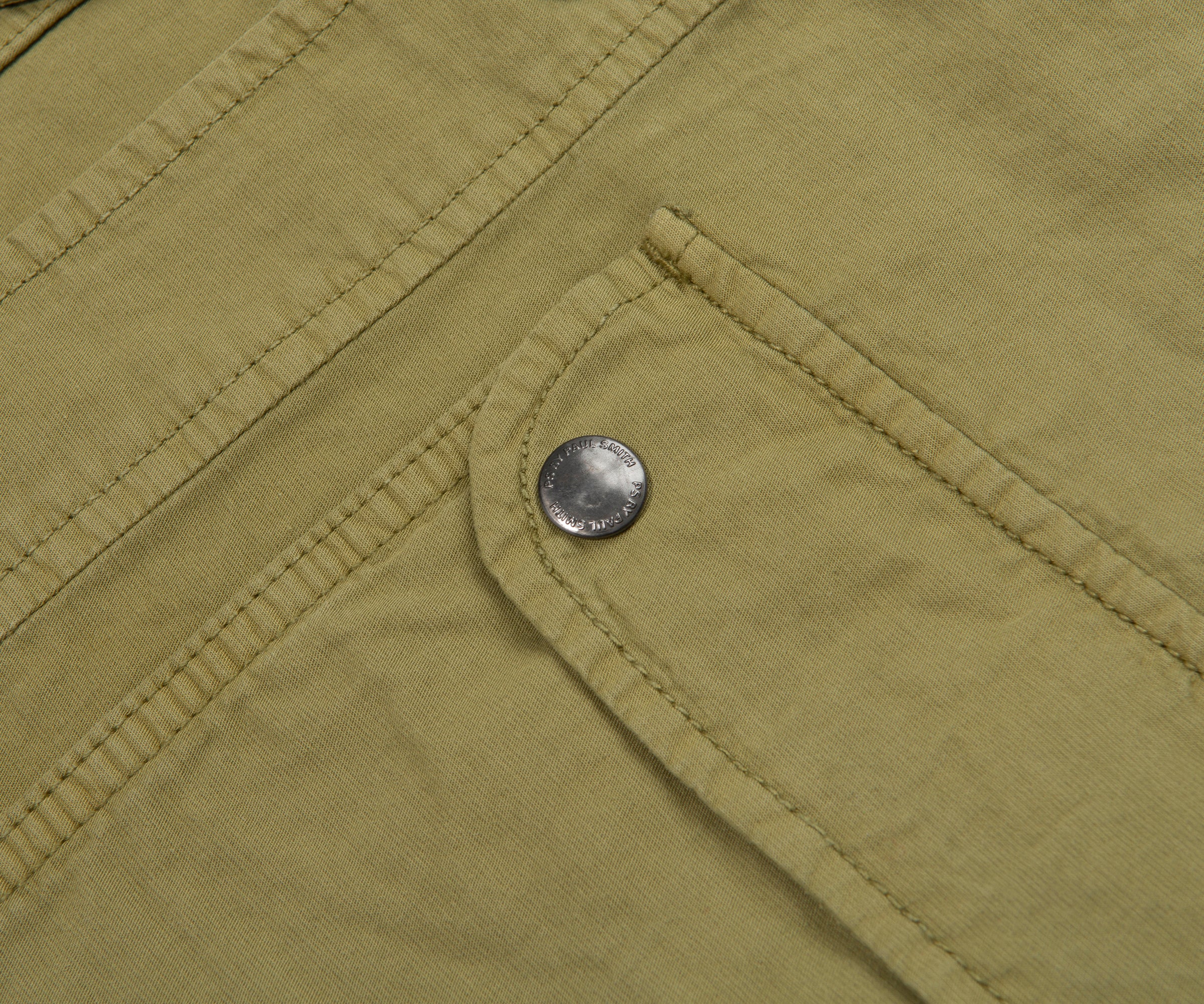 Paul Smith Olive Green Arm Pocket Shacket