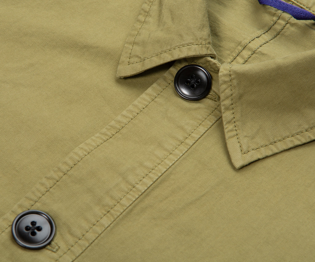 Paul Smith Olive Green Arm Pocket Shacket