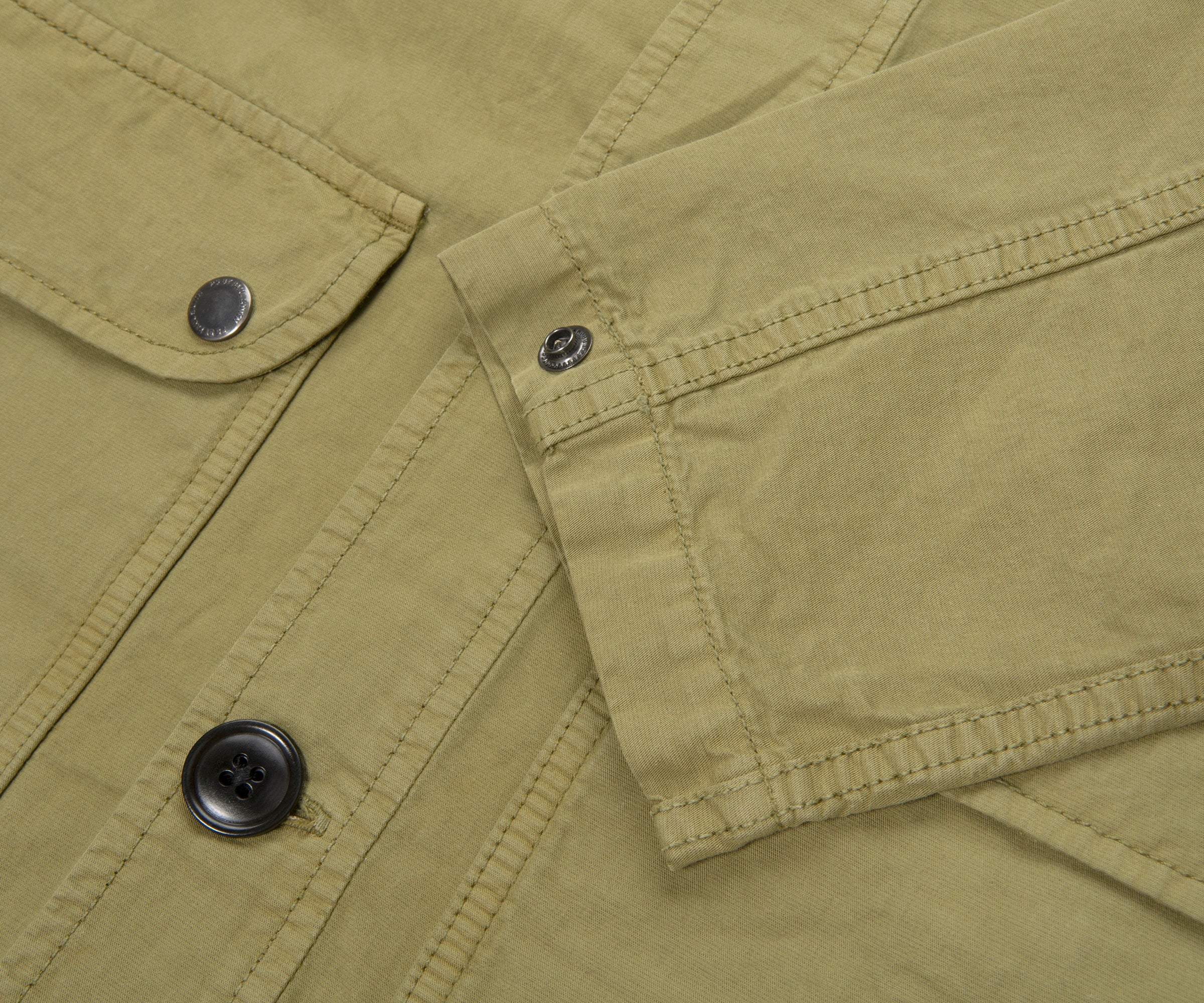 Paul Smith Olive Green Arm Pocket Shacket