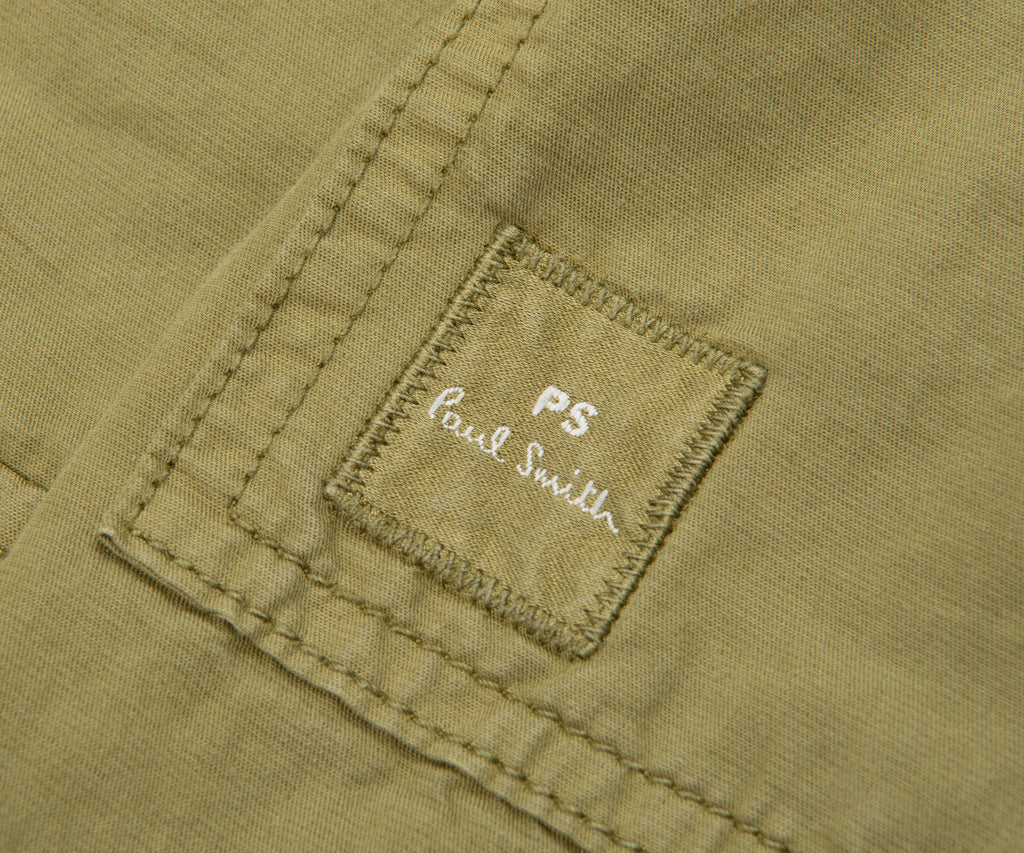 Paul Smith Olive Green Arm Pocket Shacket