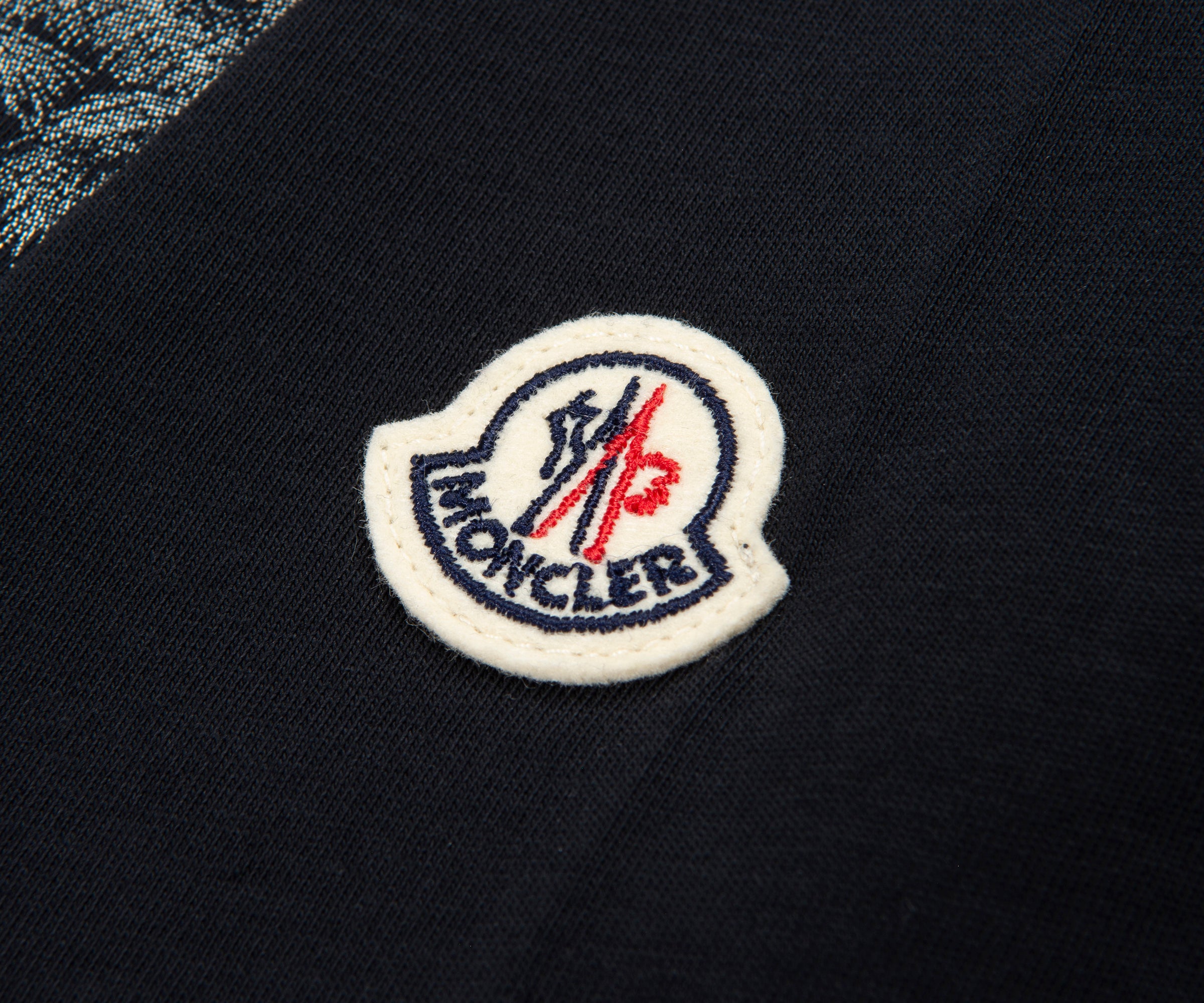 Moncler Black/White Paradise Archive Print SS T-Shirt