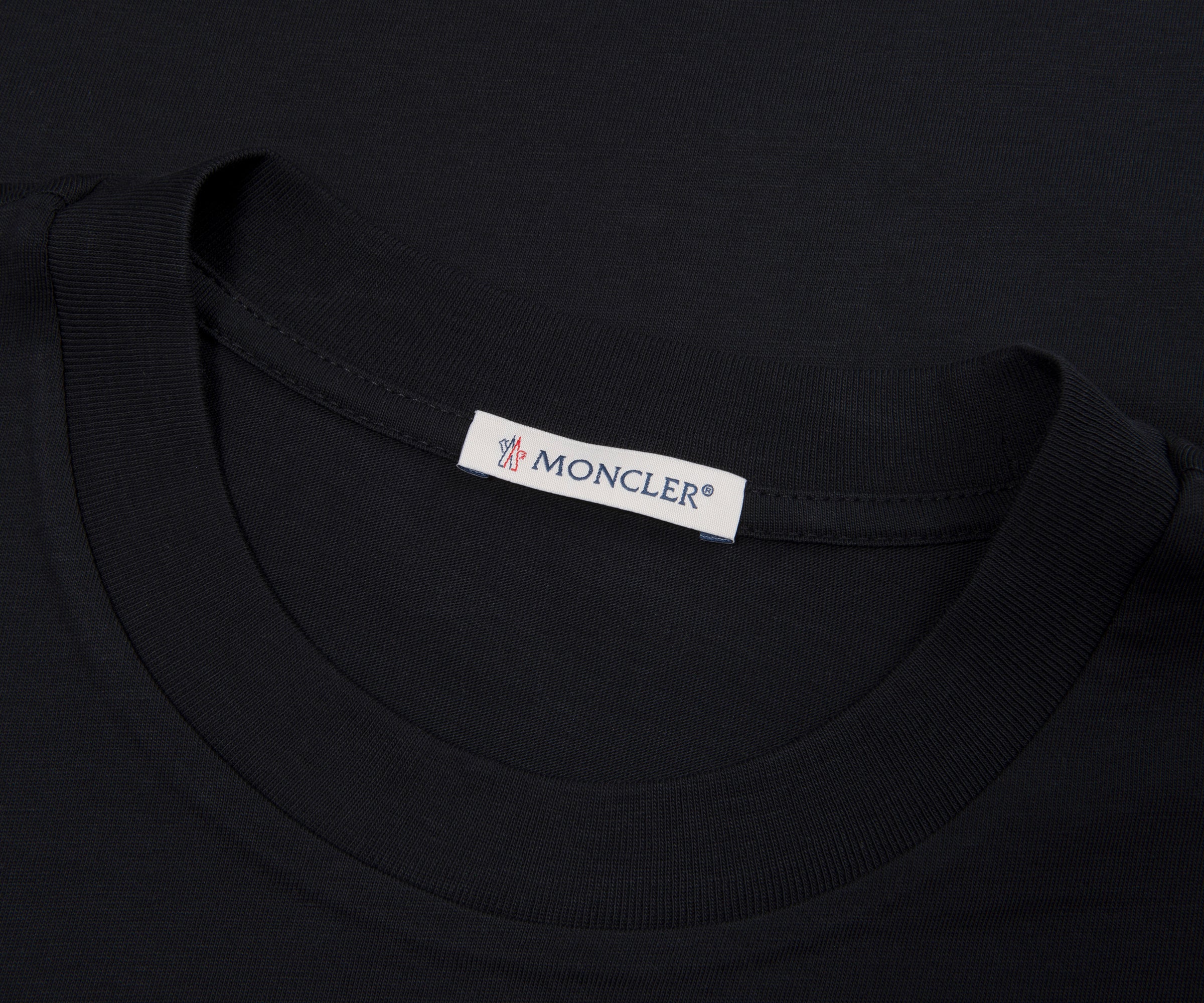 Moncler Black/White Paradise Archive Print SS T-Shirt