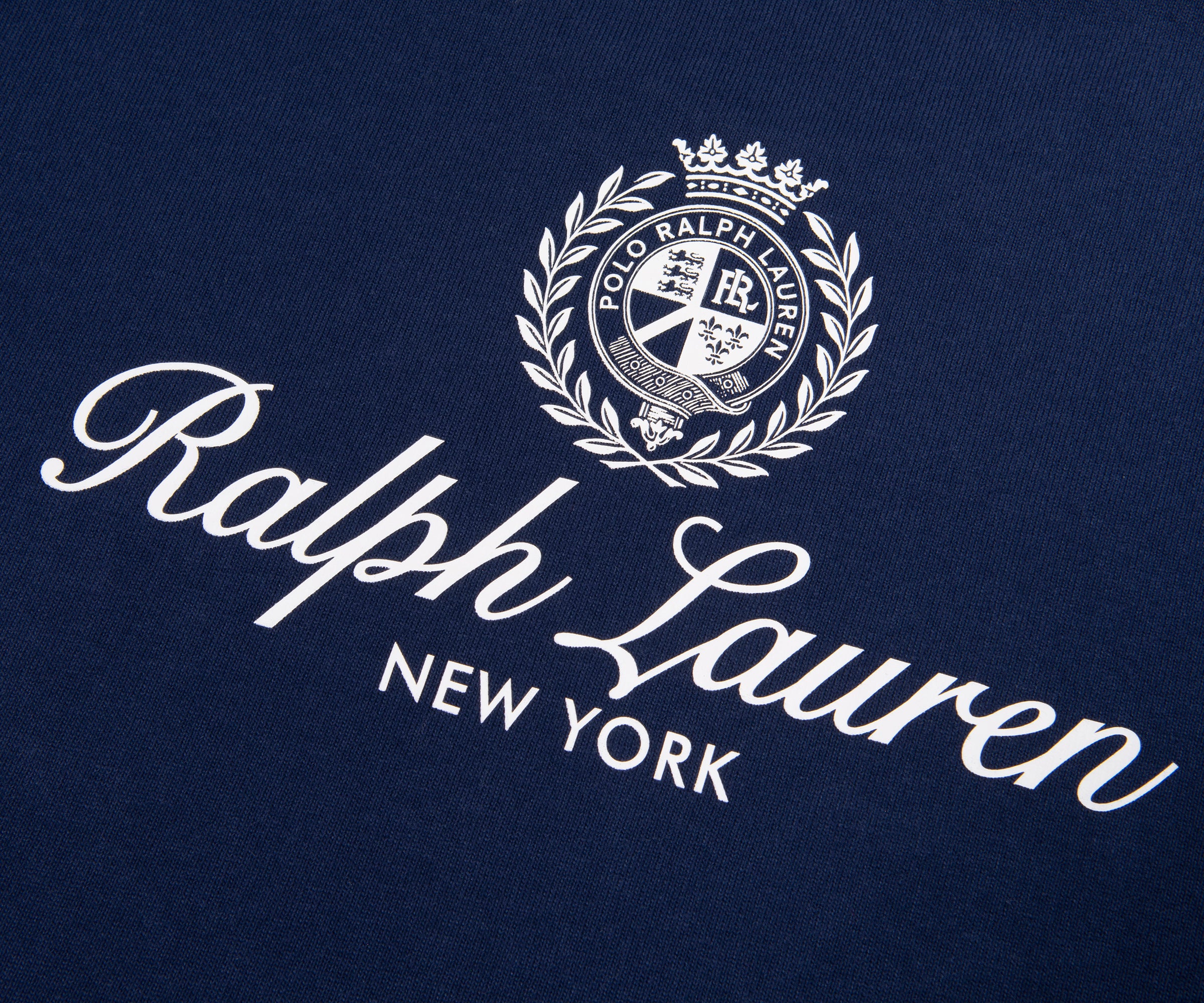 Ralph Lauren Navy Oversized Crest T-Shirt