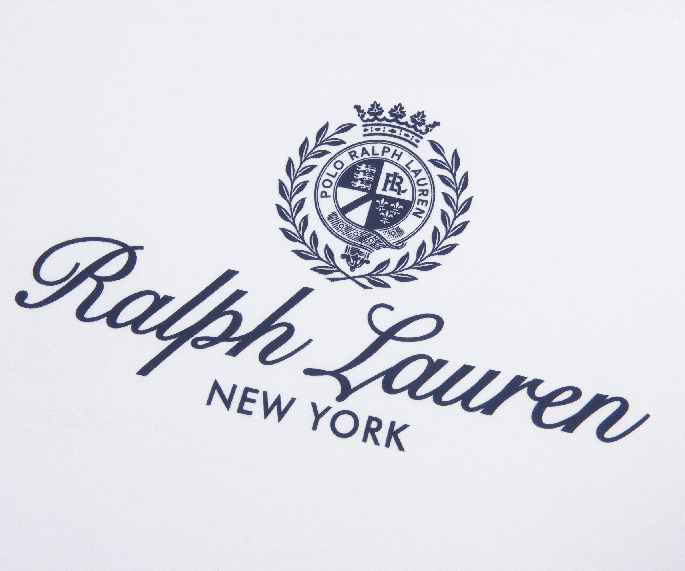 Ralph Lauren White Oversized Crest T-Shirt
