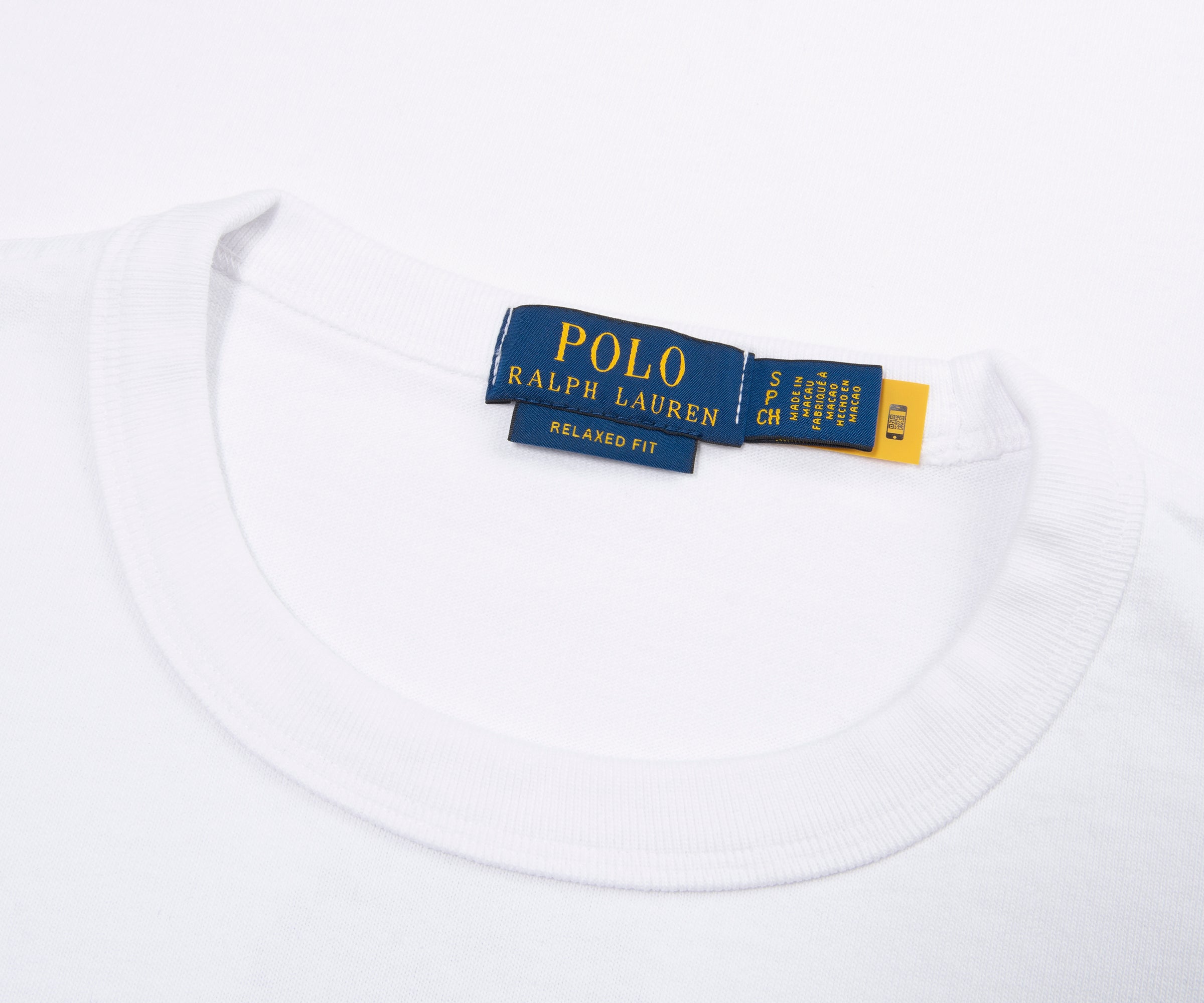 Ralph Lauren White Oversized Crest T-Shirt