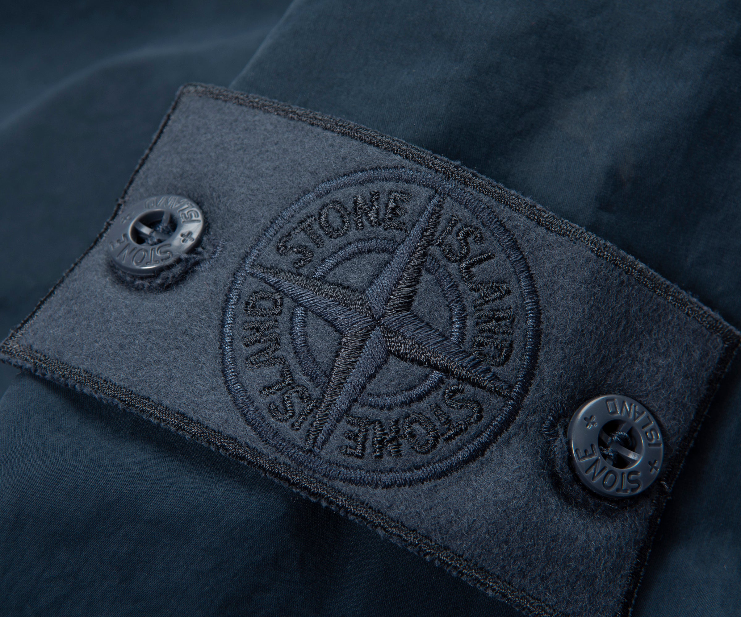 Stone Island Ghost Baltic Blue David Light TC Cropped Jacket