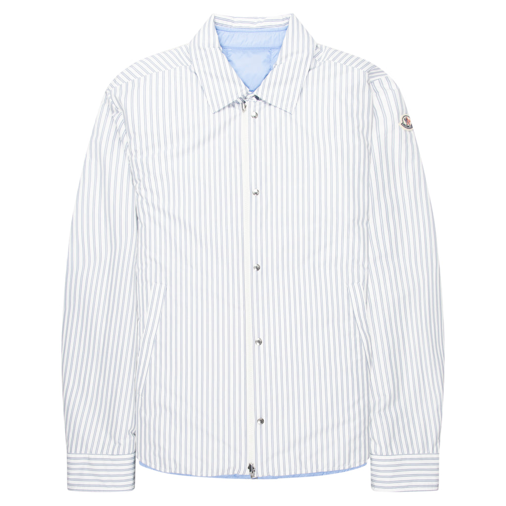 Moncler White/Blue Crescent Reversible Jacket