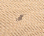 Ralph Lauren Beige Waffle Knit 1/4 Zip Sweater