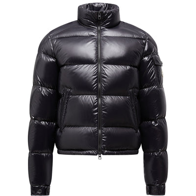 Moncler Levitha Navy Short Down Jacket