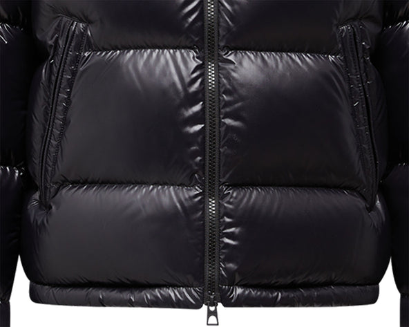 Moncler Levitha Navy Short Down Jacket