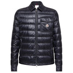 Moncler Mourillon Navy Down Shirt Jacket