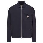 Moncler Navy Chest Pocket Overshirt