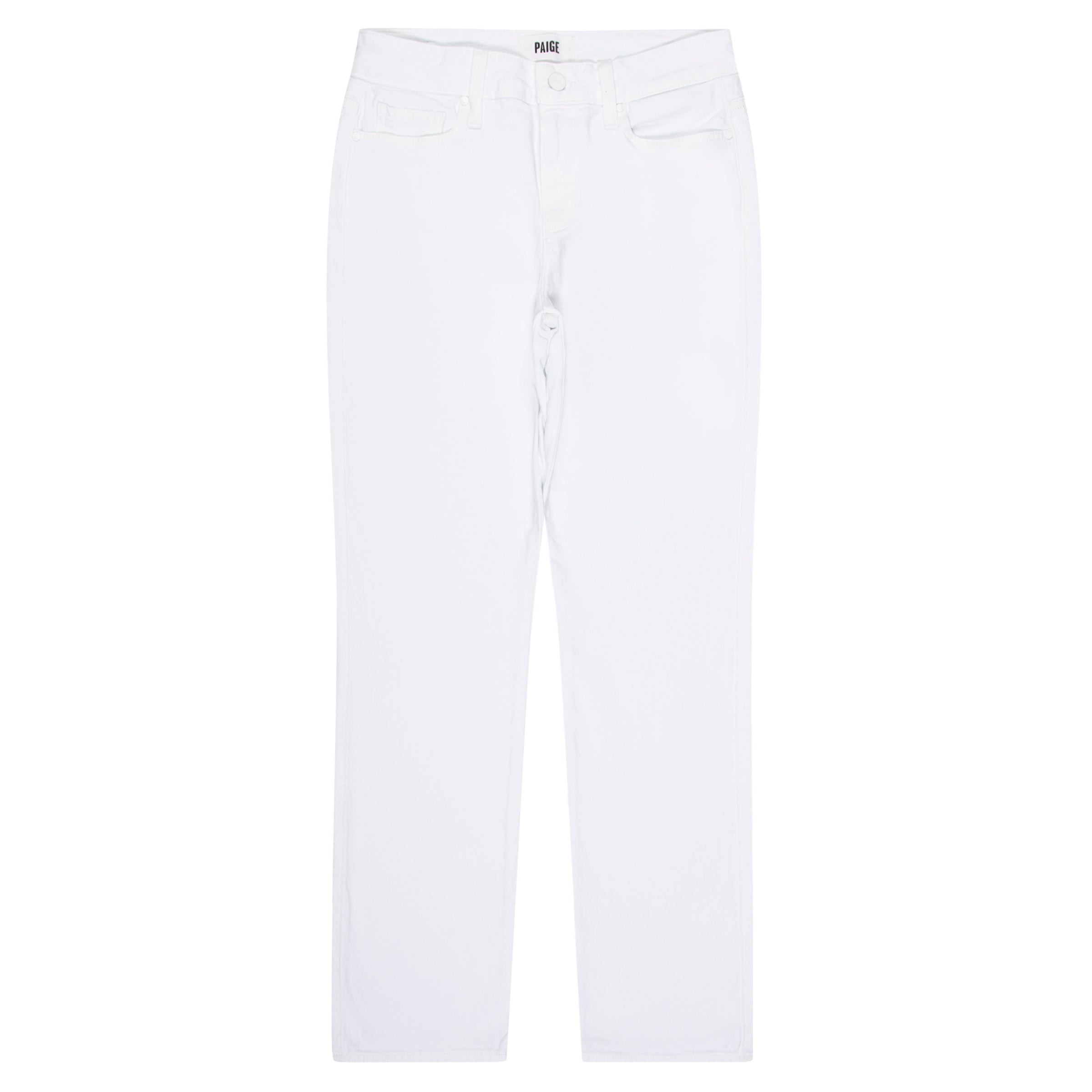 White pants on a white background