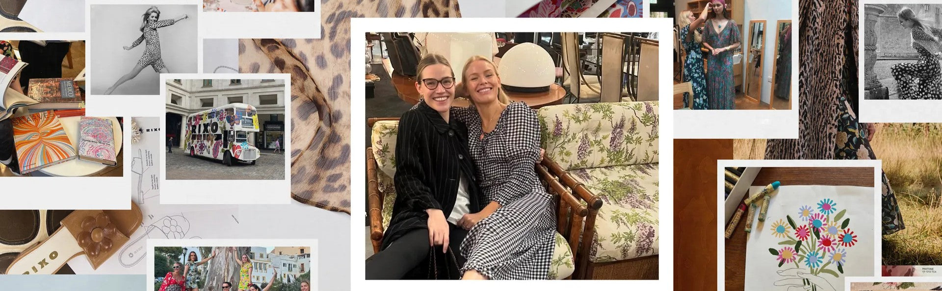 Rixo womenswear collection banner – new brand now available at Pockets Bath store