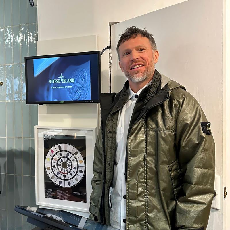 Stone Island Tommy Harkess at Pockets Training