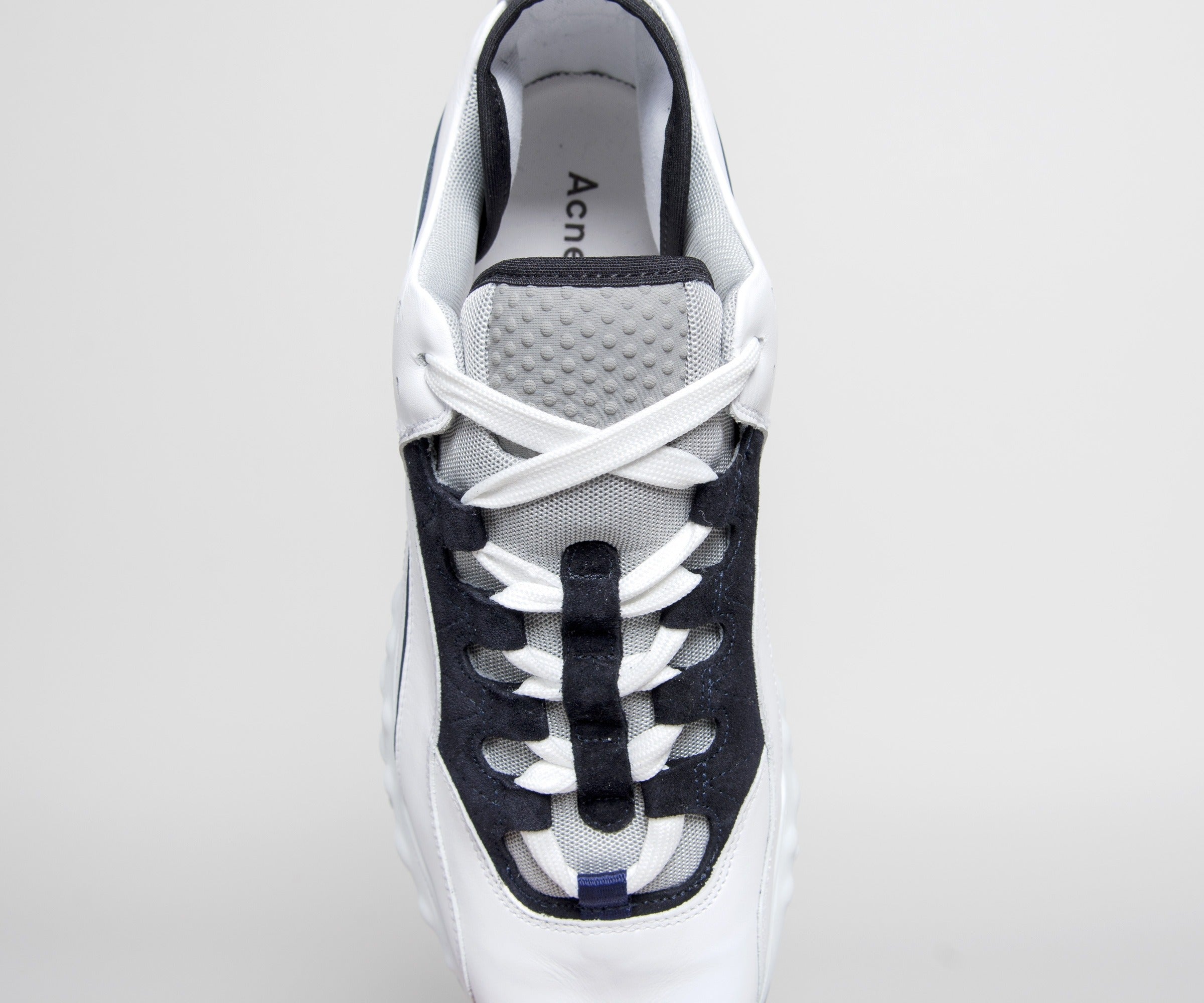Acne Studios Technical Leather Trainers White/Multi