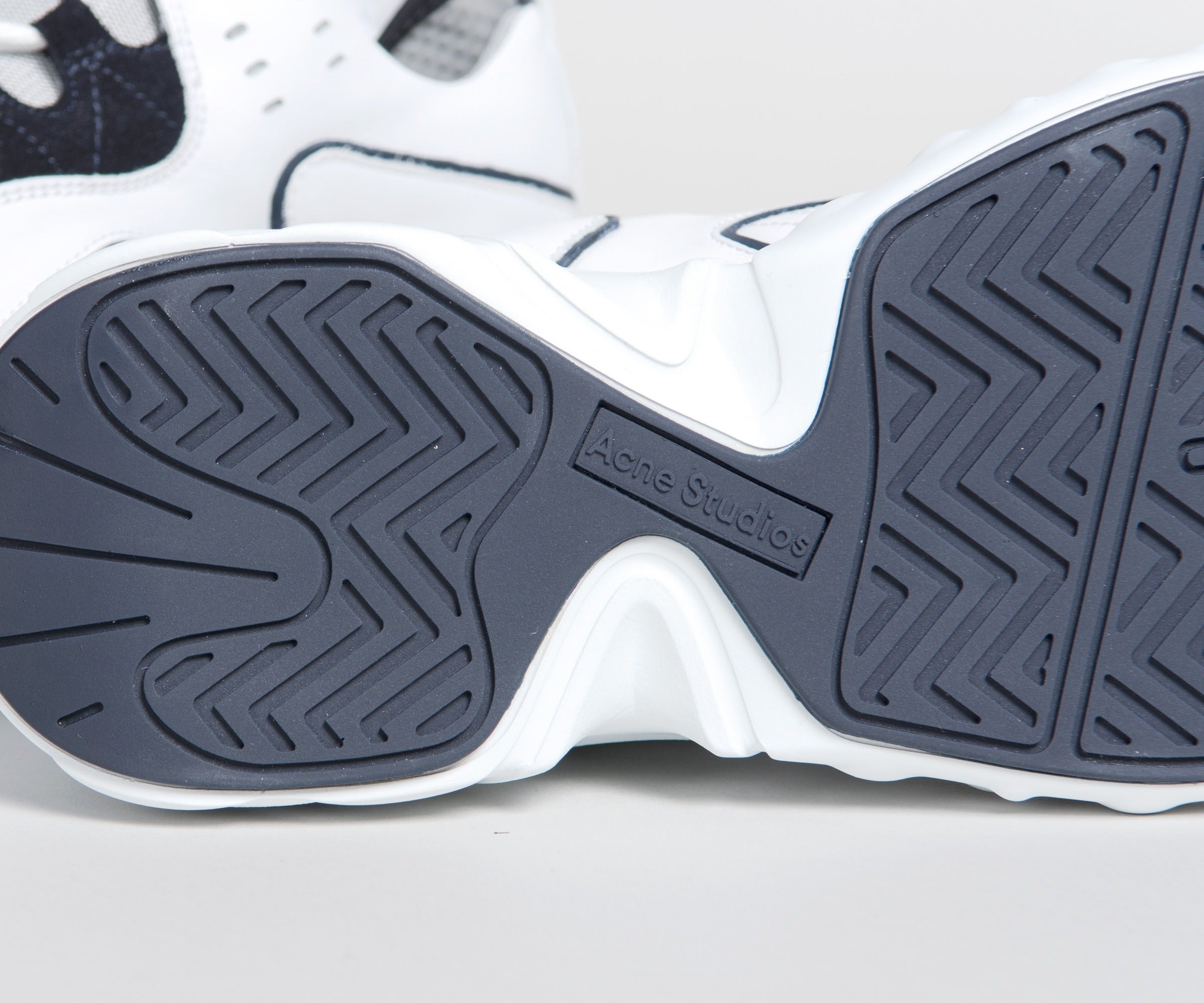 Acne Studios Technical Leather Trainers White/Multi