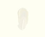White ceramic vase on a white background