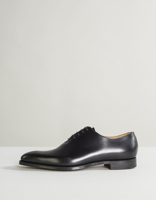 Crockett & Jones 'Alex' Calf Leather Shoes Black