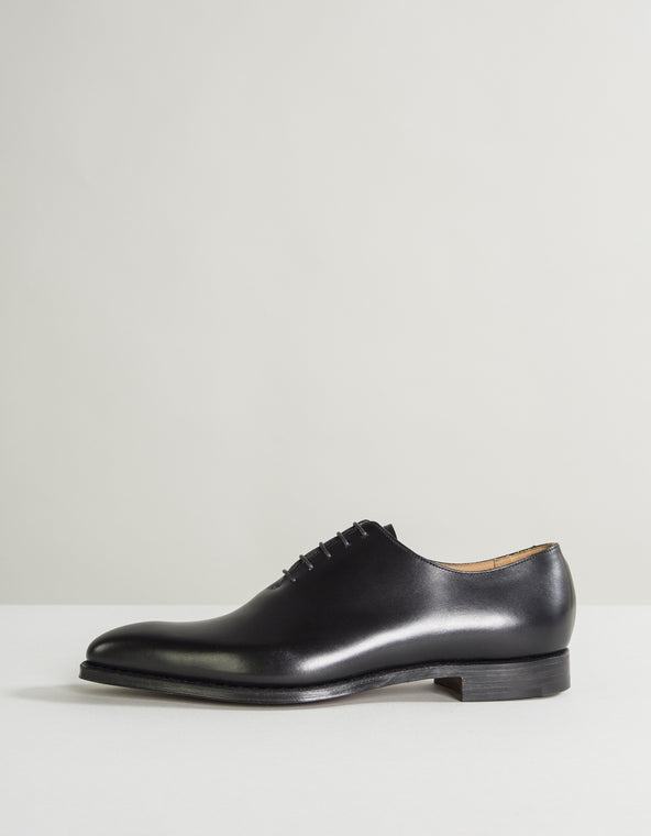 Crockett & Jones 'Alex' Calf Leather Shoes Black