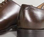 Crockett & Jones Alex Burnished Calf Leather Shoes Brown