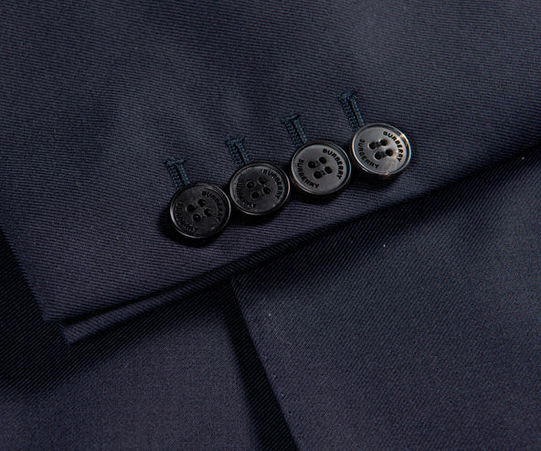 Burberry Classic Wool Suit Navy