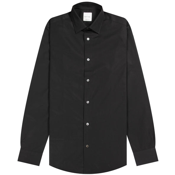 Paul Smith Poplin Formal Slim-fit Shirt Black