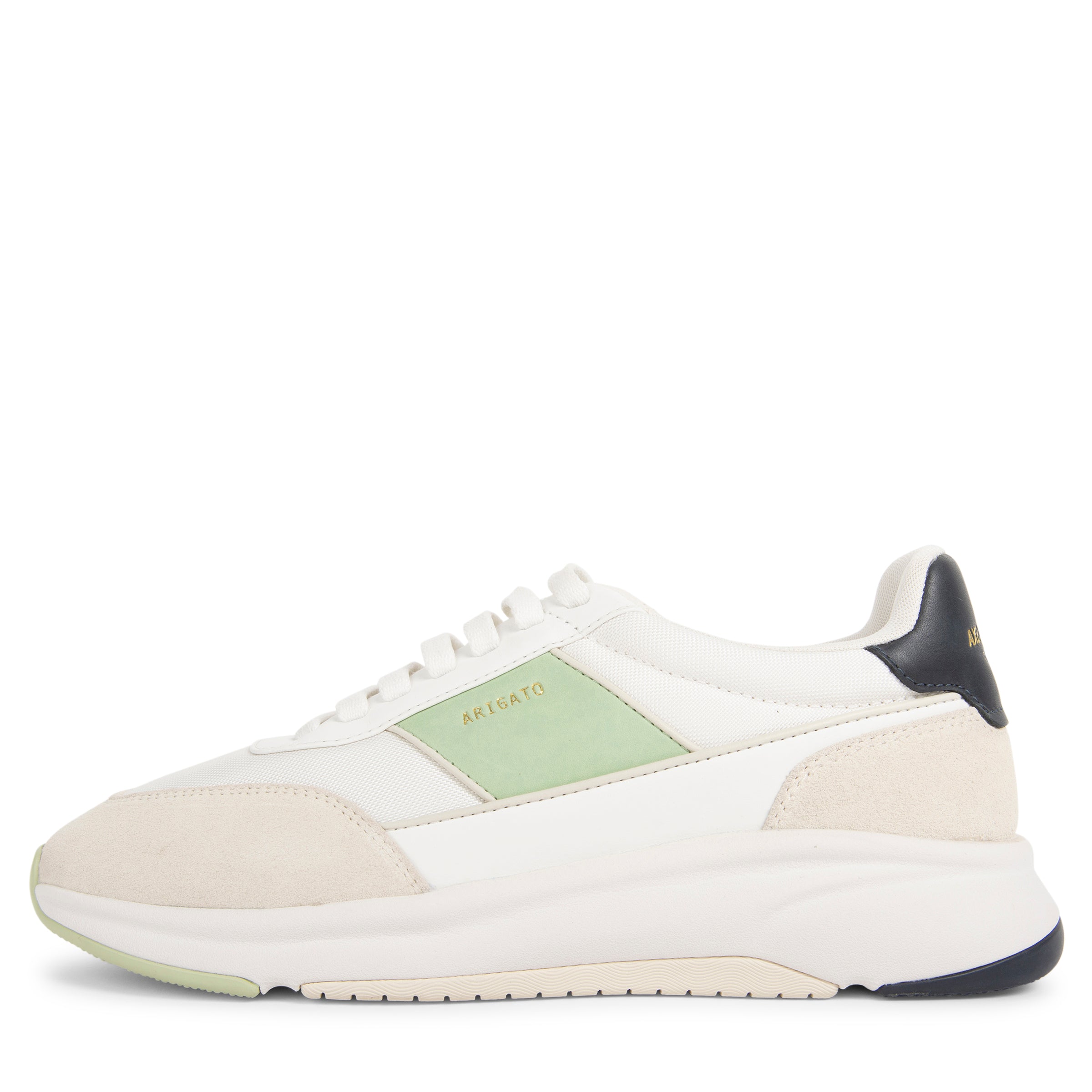 Axel Arigato Genesis Neo Runner Trainers Off White/Light Green