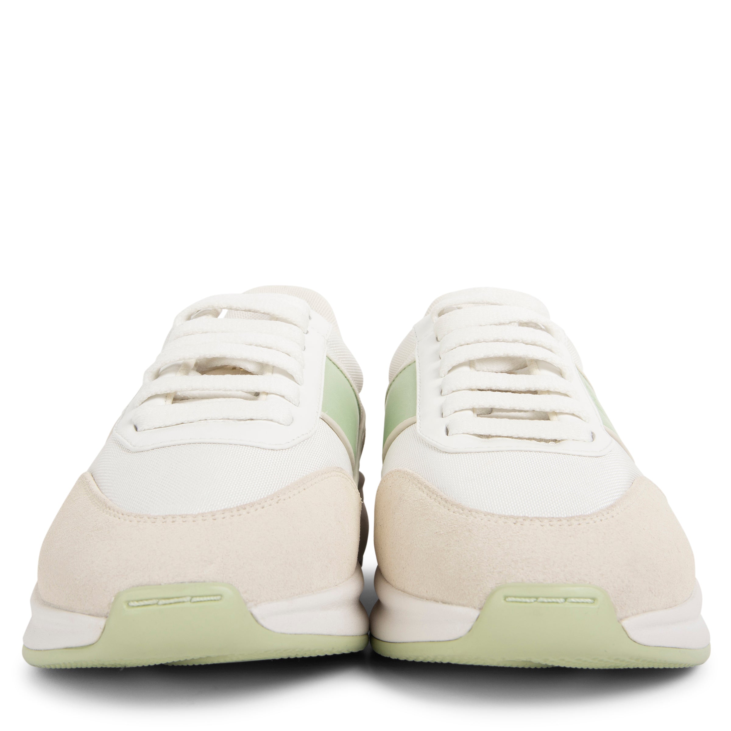 Axel Arigato Genesis Neo Runner Trainers Off White/Light Green