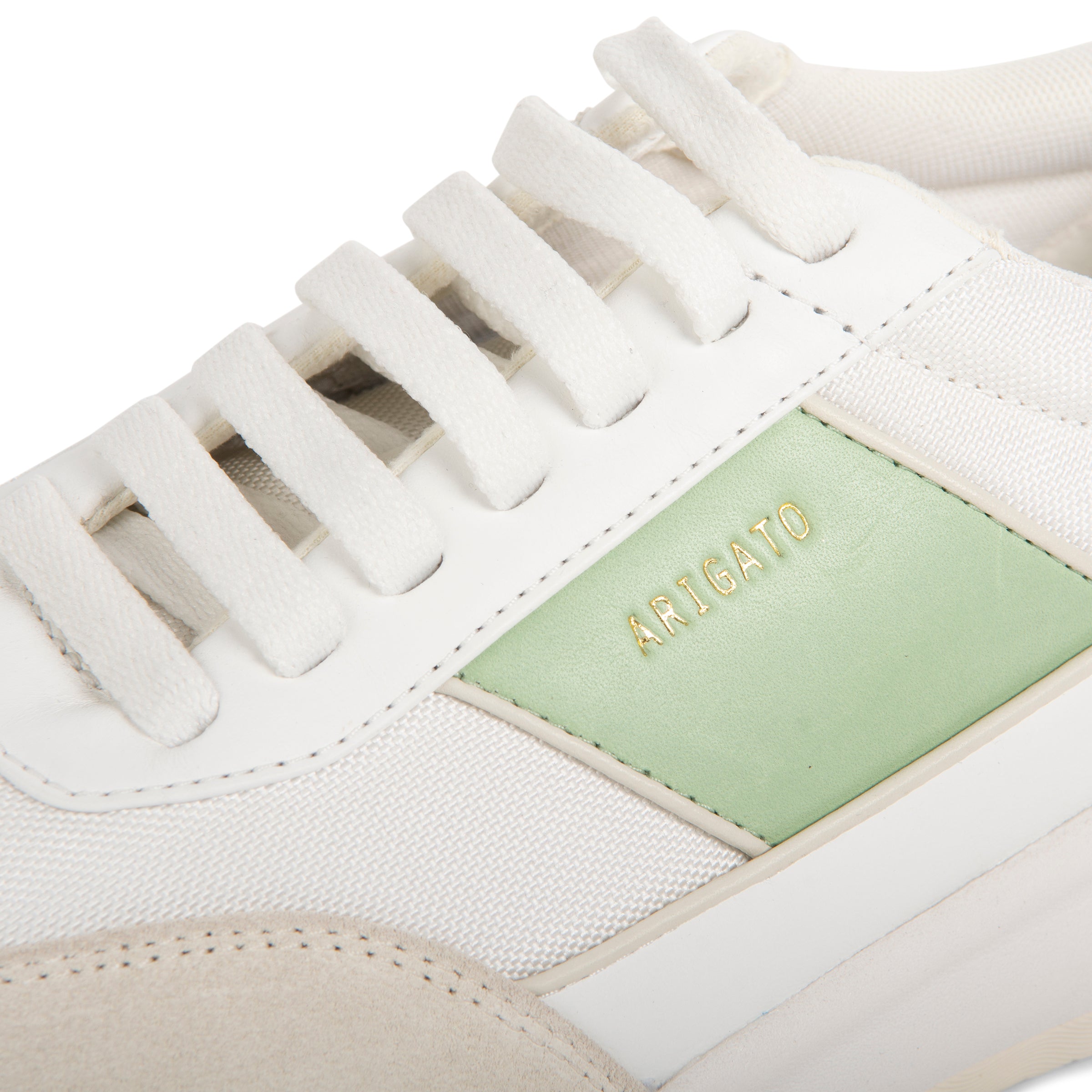 Axel Arigato Genesis Neo Runner Trainers Off White/Light Green