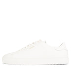 Axel Arigato Clean 90 white sneaker with minimalist leather upper, low-top silhouette and gold logo detail