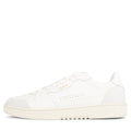 Axel Arigato Dice Lo white sneaker with panelled leather design, chunky sole and minimalist Scandinavian styling