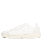 Axel Arigato Dice Lo white sneaker with panelled leather design, chunky sole and minimalist Scandinavian styling